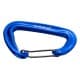 GHIKING, Metal climbing buckle, Carabiner clip, Blue, Size L:8.1* W:4.8 Cm