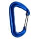 GHIKING, Metal climbing buckle, Carabiner clip, Blue, Size L:8.1* W:4.8 Cm