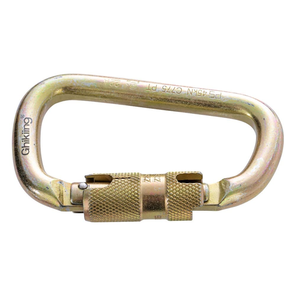 GHIKING, Climbing rope, Rope hanger, Gold, Size L:11.5* W:7.5 Cm