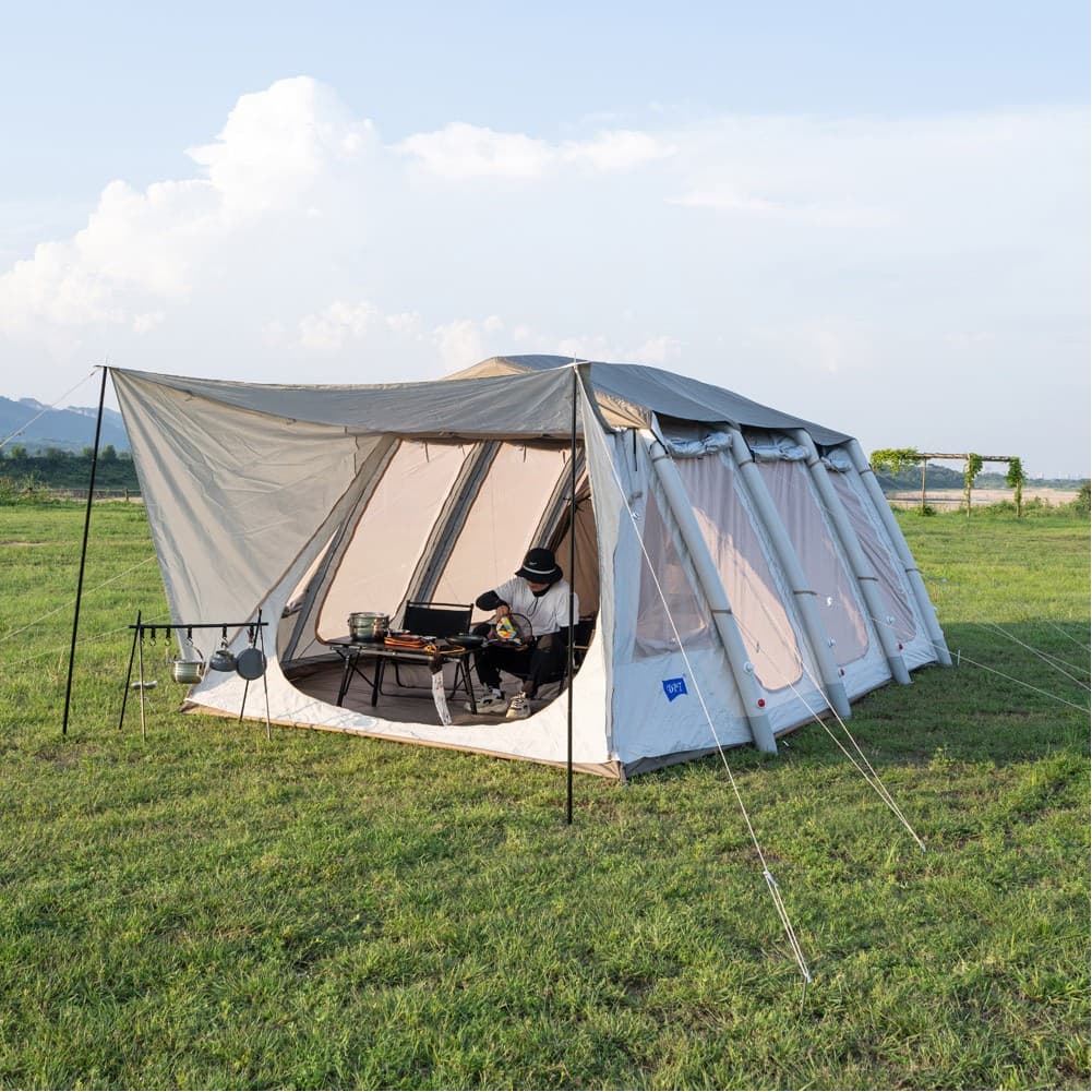 DPT, Inflatable tunnel tent, White, Size680*340*210Cm