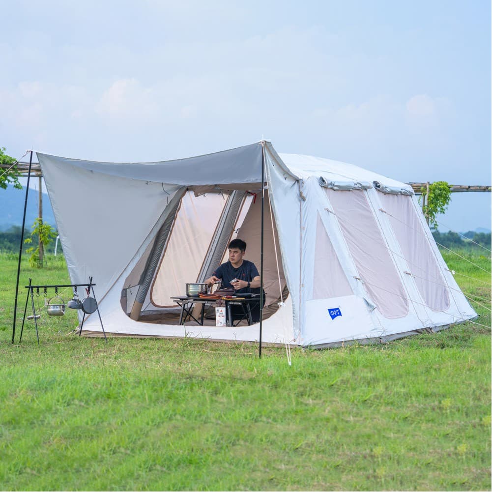 DPT, Inflatable tunnel tent, White, Size520*340*210Cm
