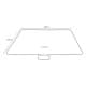 DPT, Beach mattress, Polyester mattress, Orang, Size 200*200