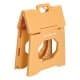 ALSANIDI, Travel chair, Plastic chair, Yellow, Size L:22* W:21* H19.5 Cm
