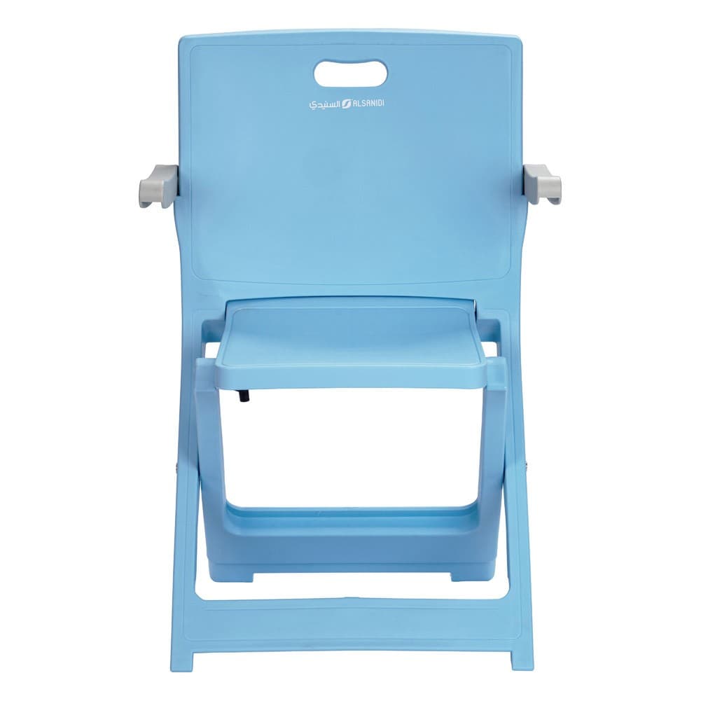 ALSANIDI, Children's chair, Plastic chair, Blue, Size L:42* W:29* H61 Cm