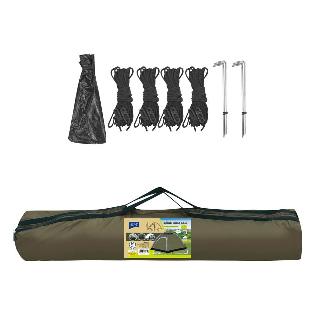 DPT, Camping Tent, Olive , Size200*130*105Cm