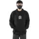 ALSANIDI, Cotton sweatshirt, Sweatshirt, Black, Size XL