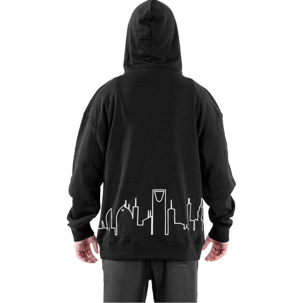 ALSANIDI, Cotton sweatshirt, Sweatshirt, Black, Size XL
