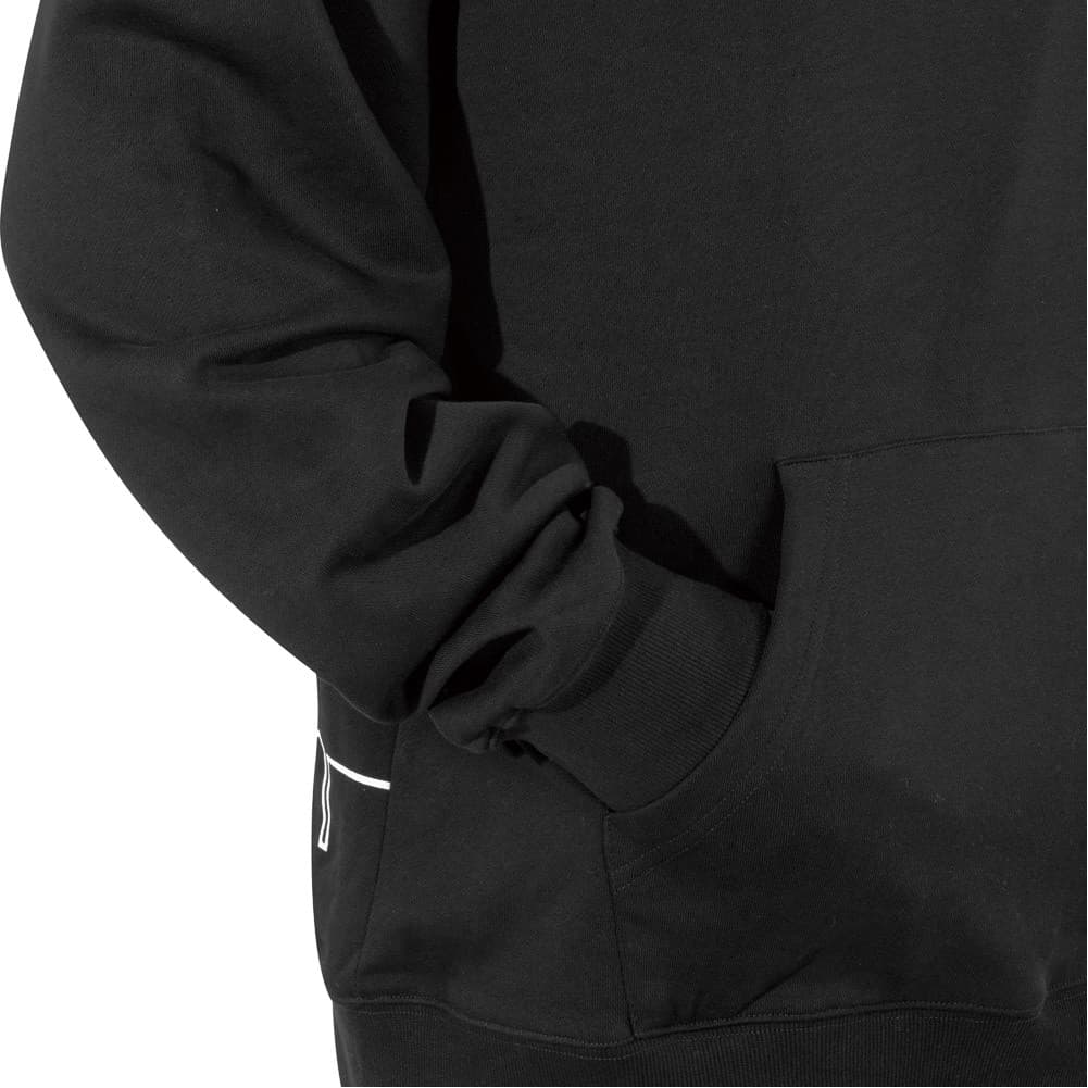 ALSANIDI, Cotton sweatshirt, Sweatshirt, Black, Size XL