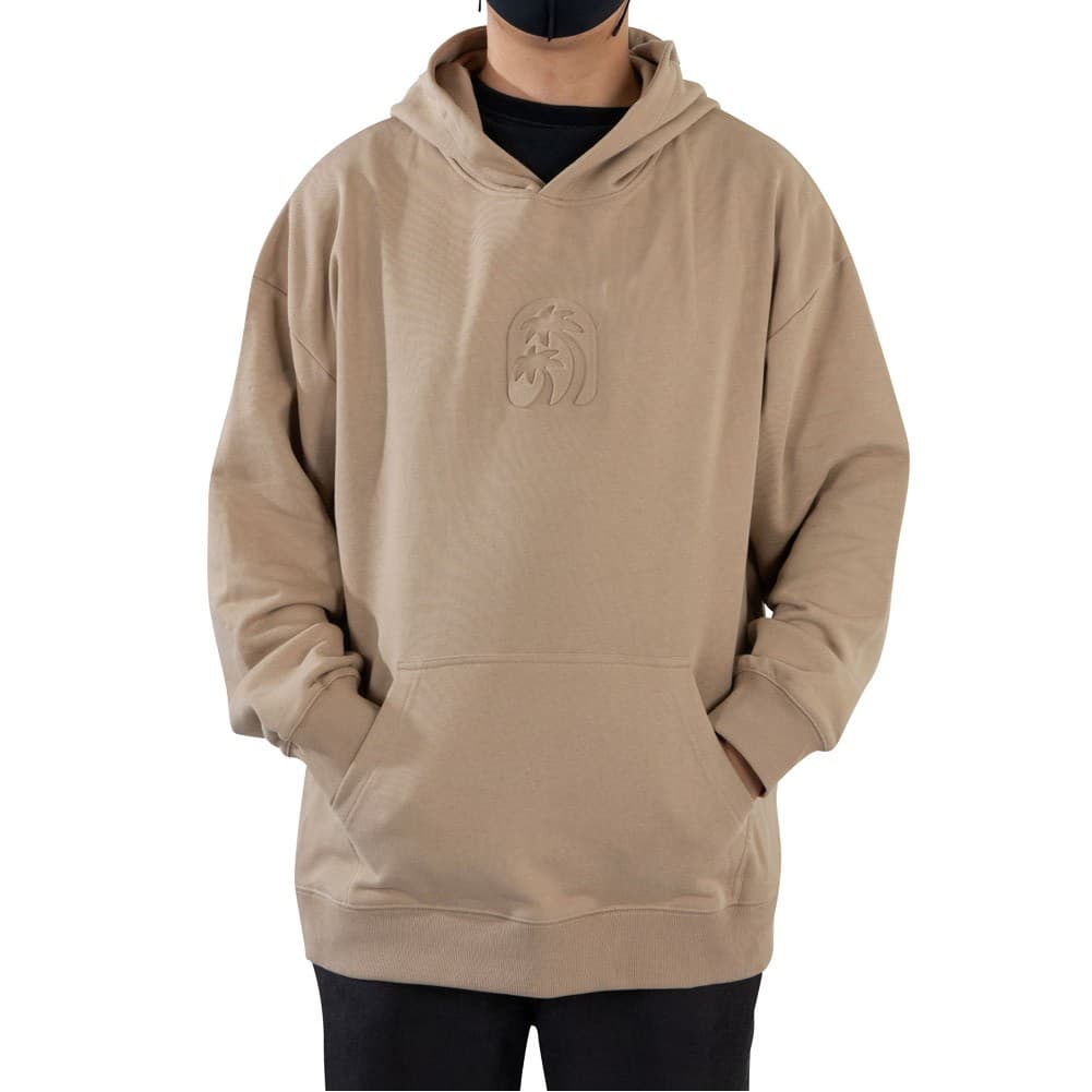 ALSANIDI, Cotton sweatshirt, Sweatshirt, Beige, Size L