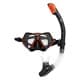 DPT, DPT silicone diving set for adults, Diving kit, Black*Orang, Size L:16.5*W:7*H:10.5 Cm