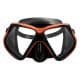 DPT, DPT silicone diving set for adults, Diving kit, Black*Orang, Size L:16.5*W:7*H:10.5 Cm