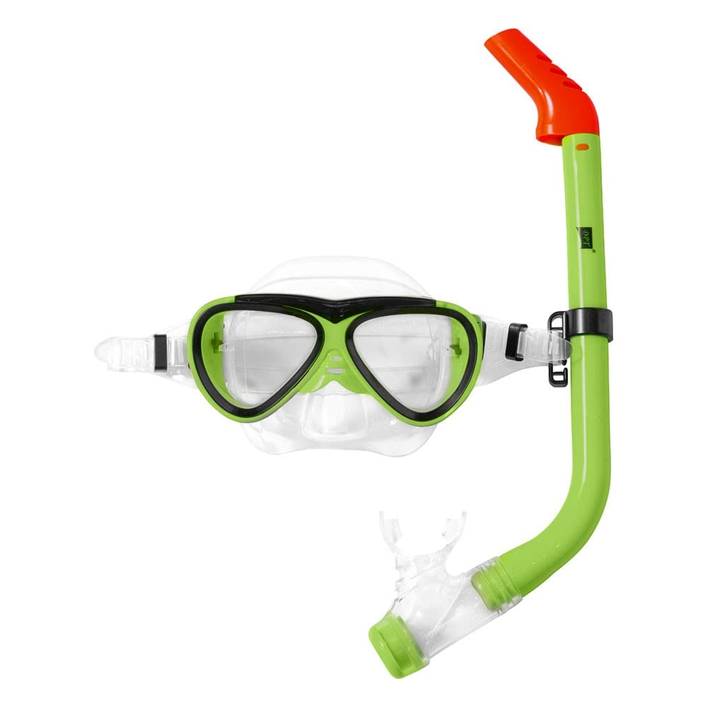 DPT, DPT Silicone L Diving Set, Diving kit, Green, Black, Orange, Size L:14.5*W:6*H:6.5 Cm