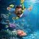 DPT, DPT diving kit, Diving kit, Yellow*Black, Size L:16.5*W:5.5*H:9.5 Cm