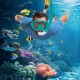 DPT, DPT diving kit, Diving kit, Green, Size L:15.5*W:6*H:9 Cm