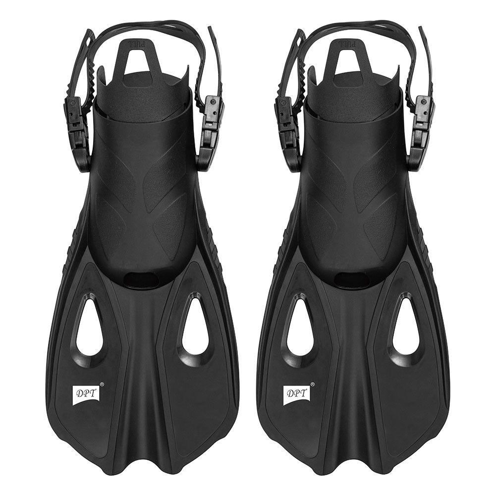 DPT, DPT swimming fins, Fins, Black, Size L:34*W:15.5 Cm