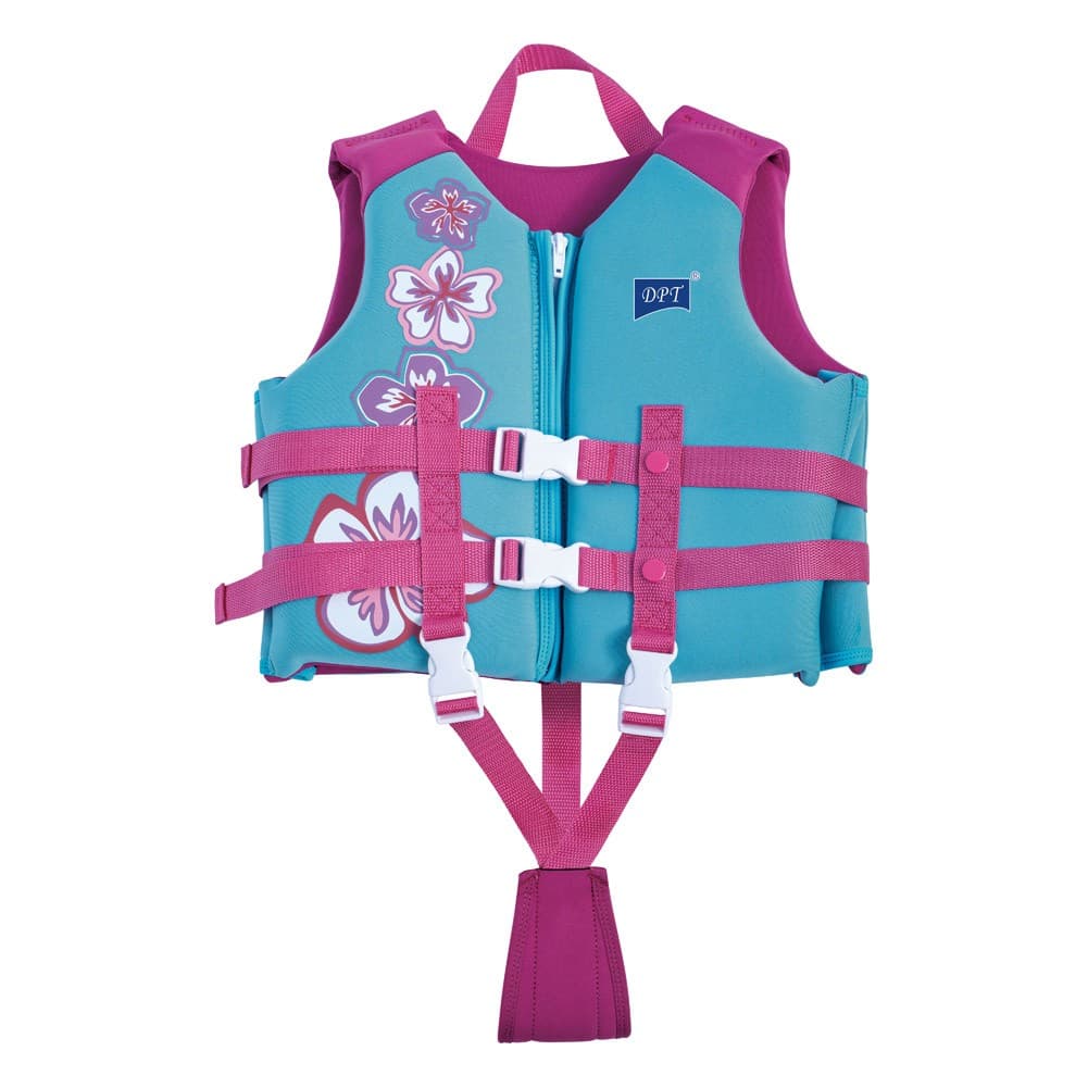 DPT, Swimming vest for children, Swimming jacket, Pink, Size L:44* W:37* H:7Cm