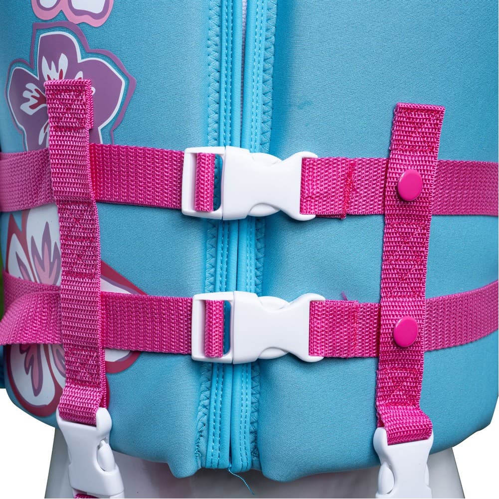 DPT, Swimming vest for children, Swimming jacket, Pink, Size L:44* W:37* H:7Cm