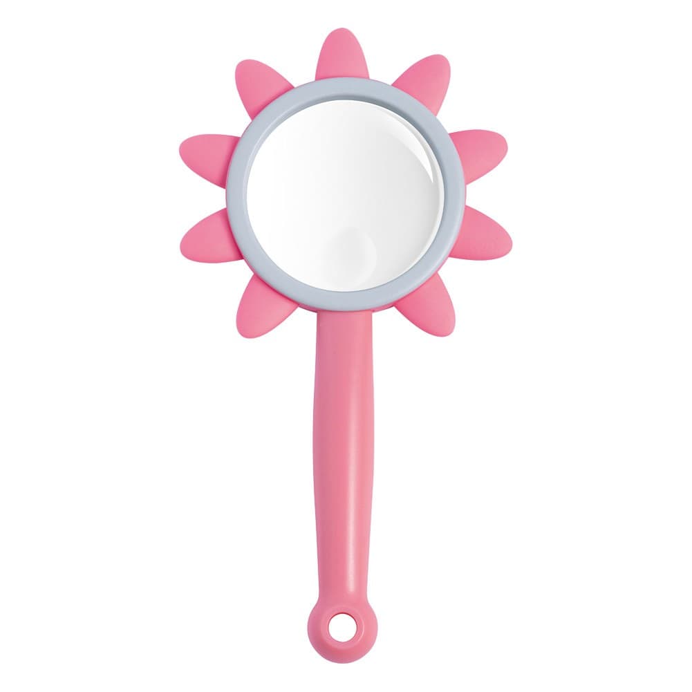 ALSANIDI, magnifying glass, Lens for children, Pink, Size L:23* W:12* H2 Cm