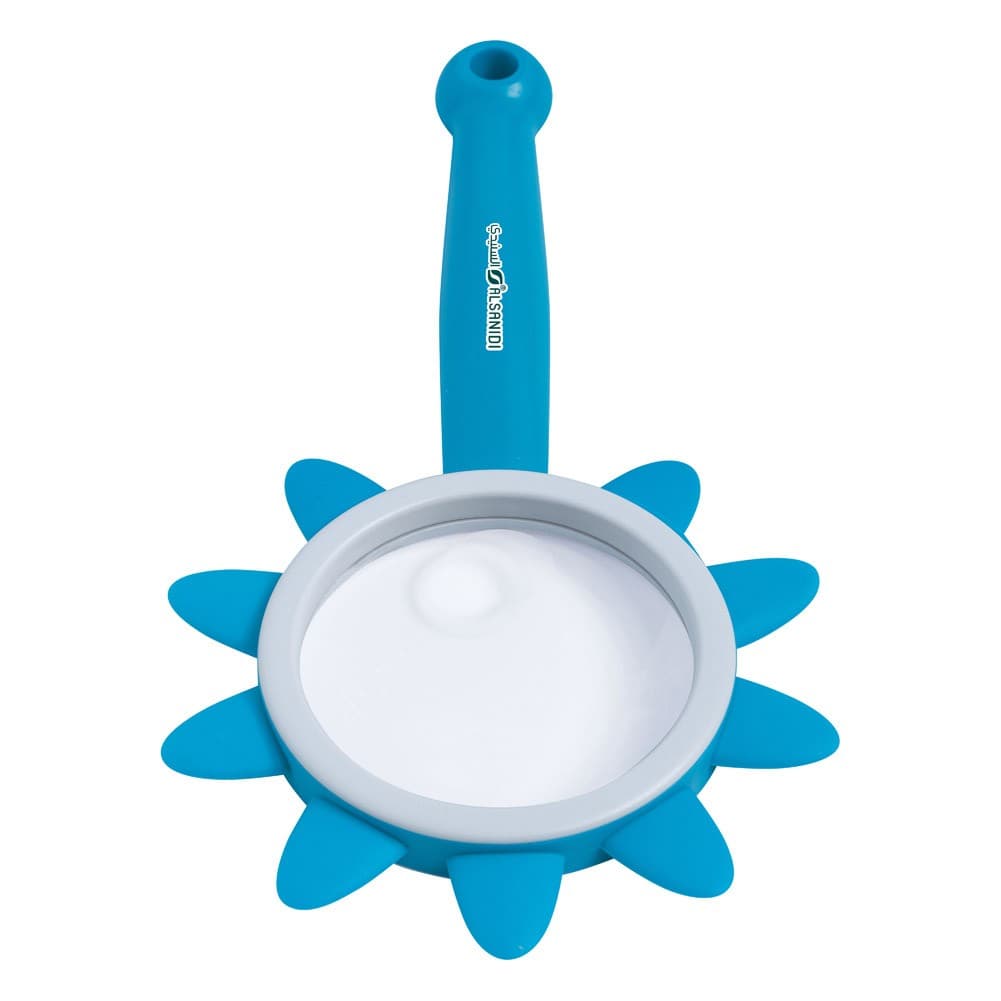 ALSANIDI, magnifying glass, Lens for children, Blue, Size L:23* W:12* H2 Cm