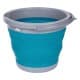 CMP, Foldable Camping platewashing Bucket, Foldable Polypropylene water bucket, Turquoise, capacity5L