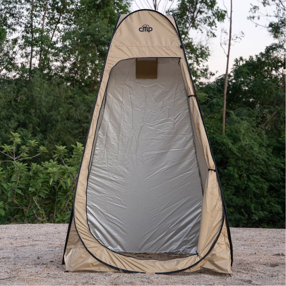 CMP, Bath tent, Polyester tent, Sandy, Size L:120*W:12*H190 Cm