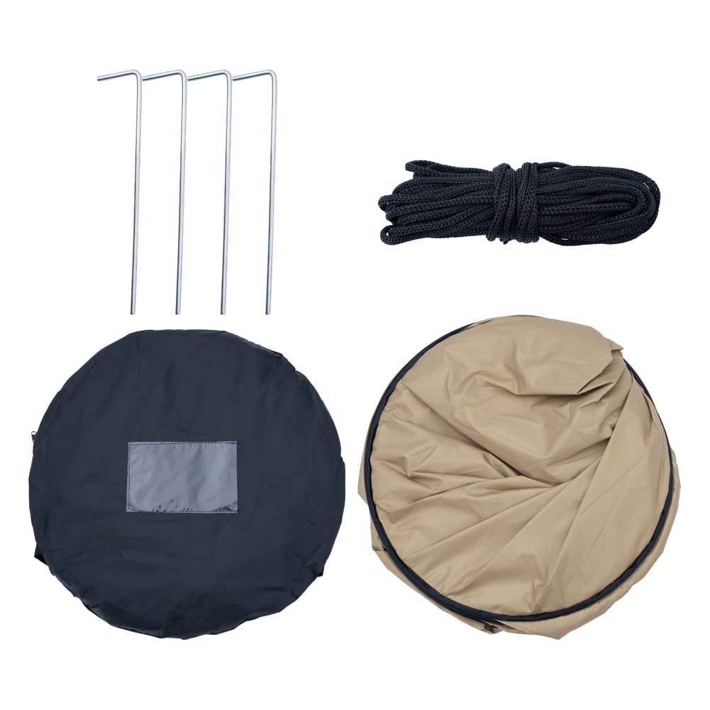 CMP, Bath tent, Polyester tent, Sandy, Size L:120*W:12*H190 Cm