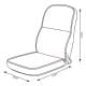 CMP, Foldable camping chair, Camping chair, Beige, Size L:114* W:50* H:9Cm