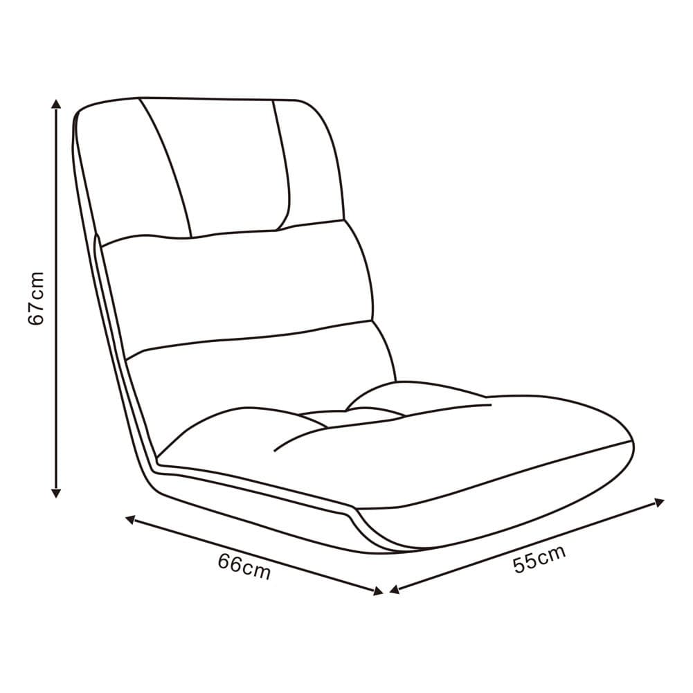 CMP, Foldable camping chair, Camping chair, Kaki, Size L:121* W:55* H:17Cm