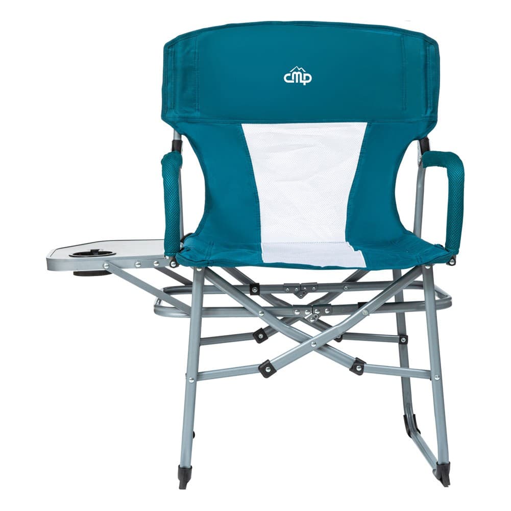 CMP, Luxury chair with side table, Chair with table, Turquoise, Size L:64* W:82* H:94Cm