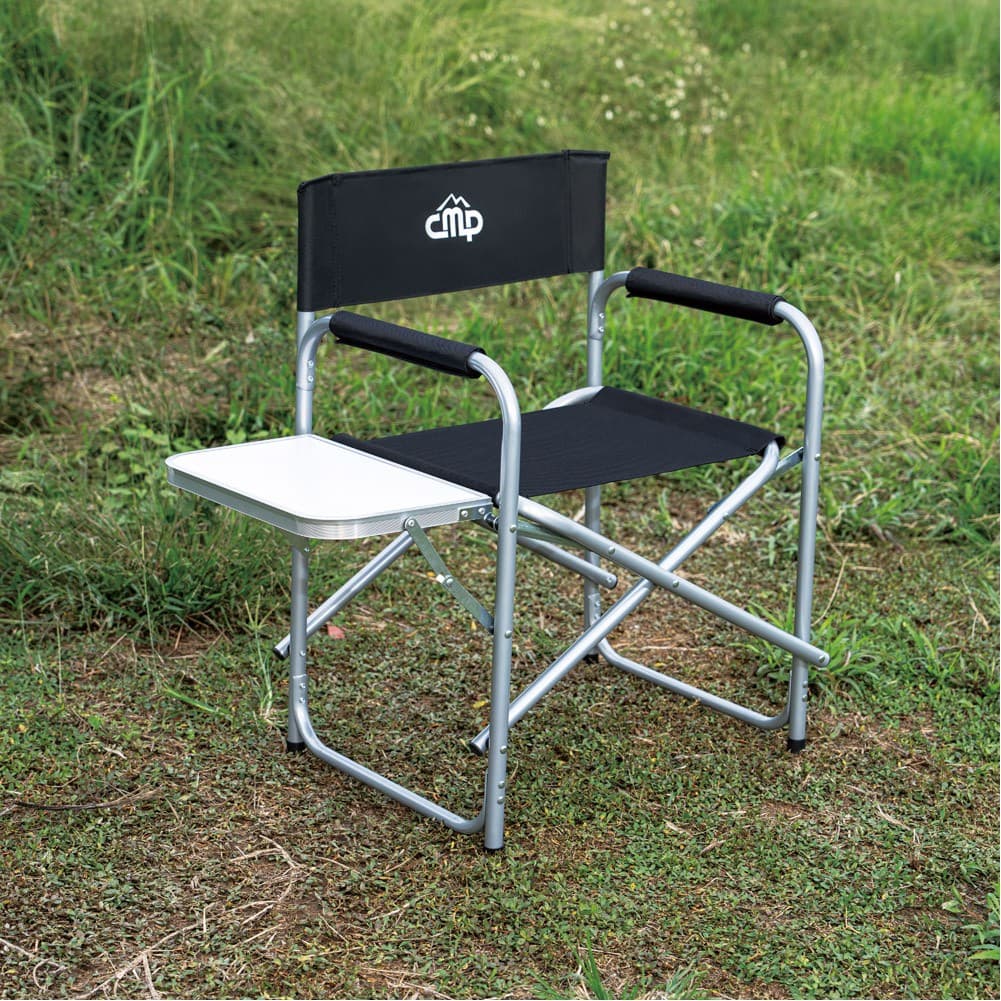 CMP, Luxury chair with side table, Chair with table, Black, Size L:80* W:80* H:78Cm