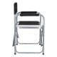 CMP, Luxury chair with side table, Chair with table, Black, Size L:80* W:80* H:78Cm