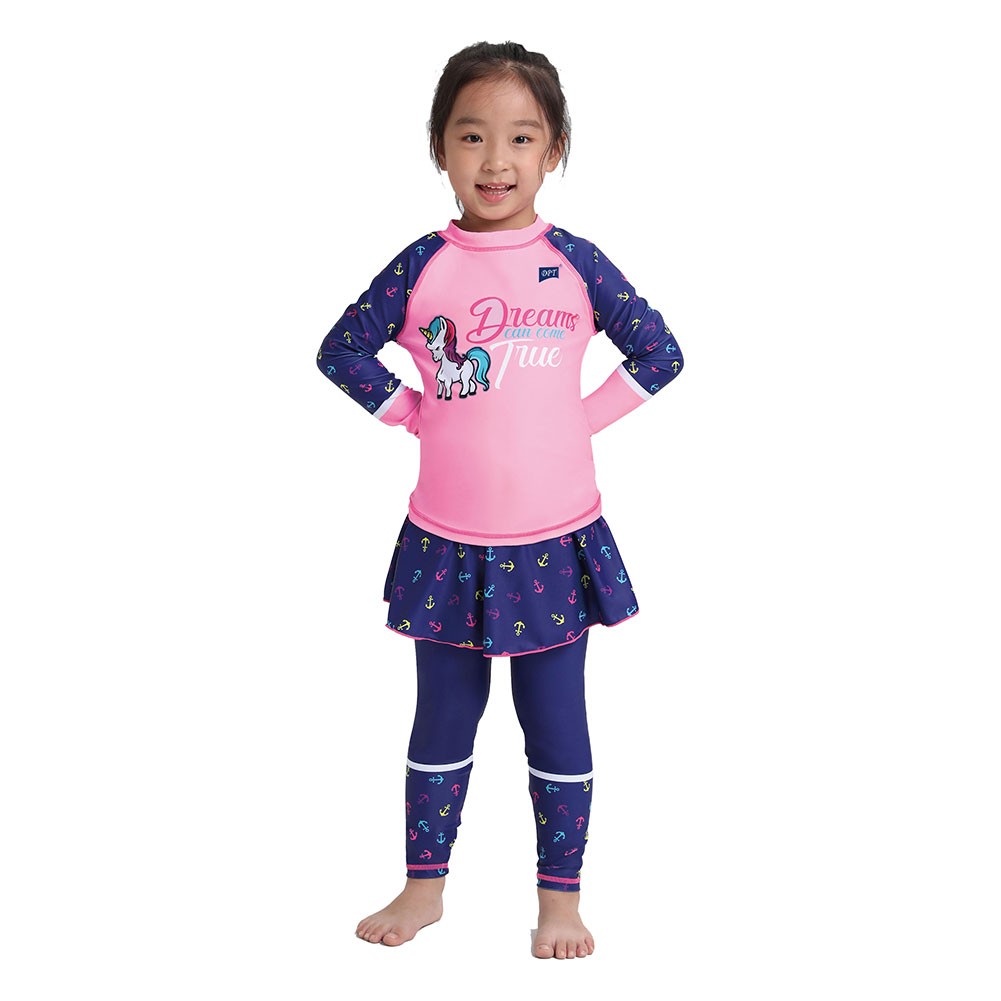 DPT, DPT swim suit, Swimming suit, Pink , Size L:140*W:130 Cm