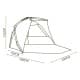 DPT, Beach tent, Canvas tent, Gray, Size L:258* W:150* H155 Cm