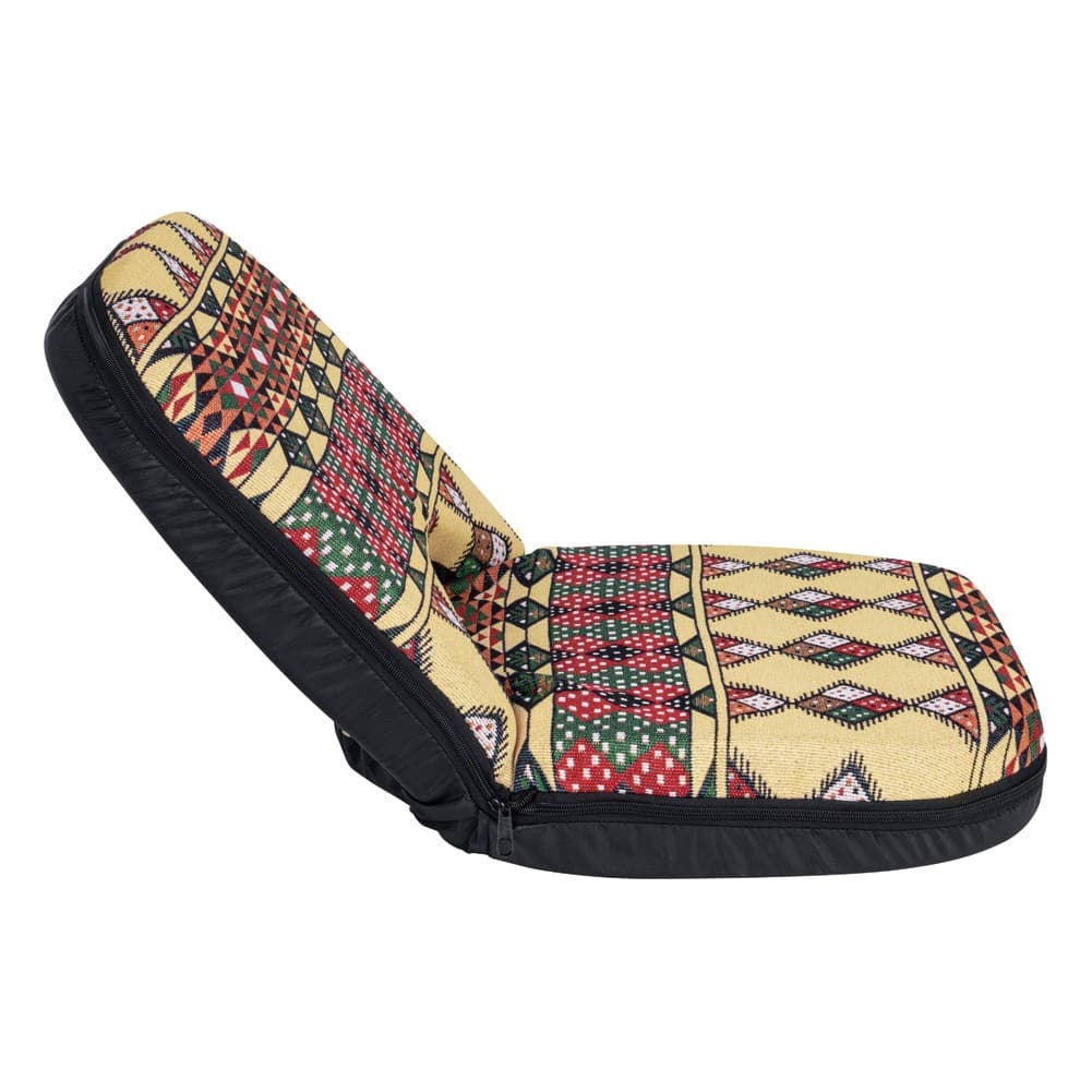 CMP, Ground travel chair, Floor chair, Sulfur Yellow, Size L:72* W:49* H:10Cm