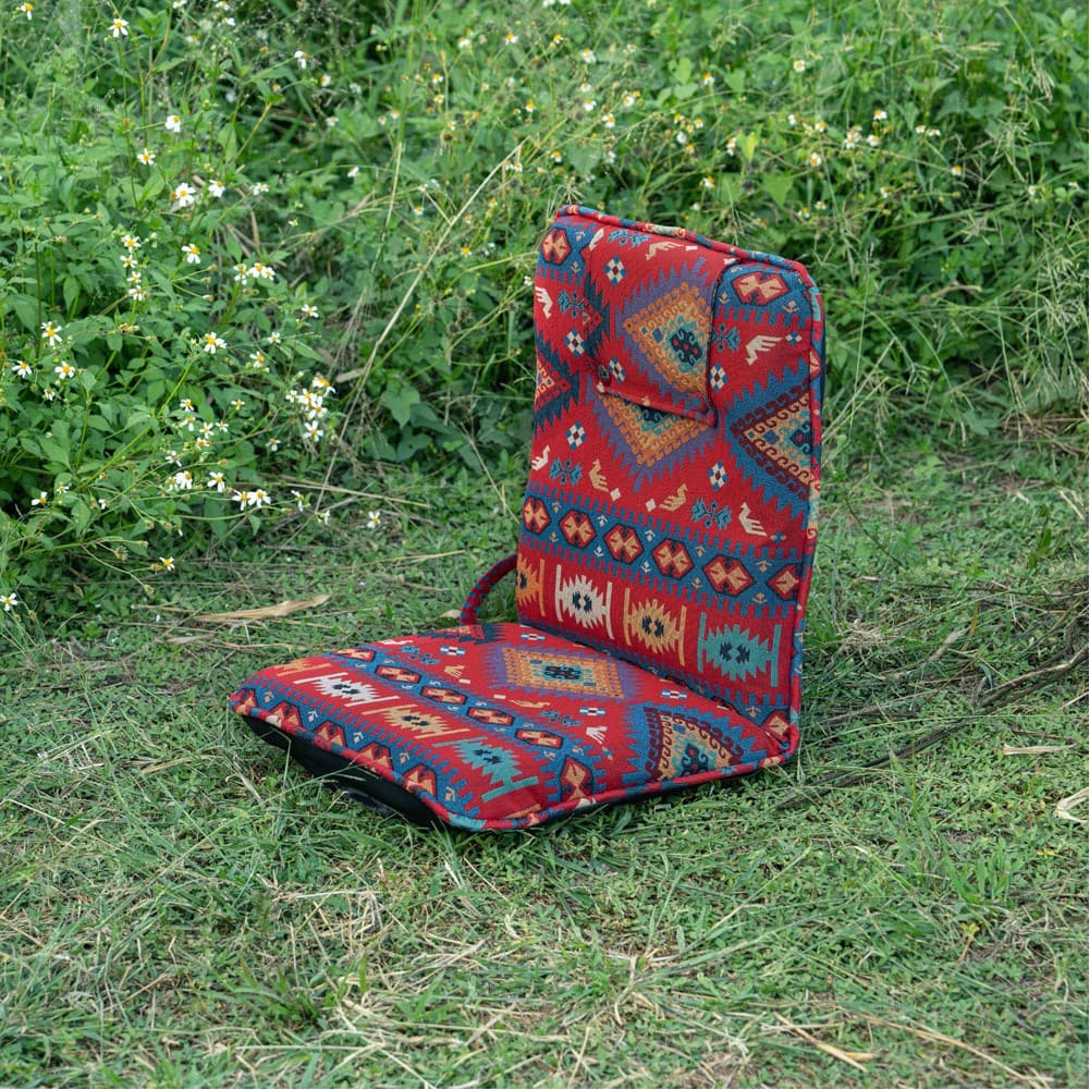 CMP, Ground travel chair, Floor chair, Red, Size L:102* W:48* H:10Cm