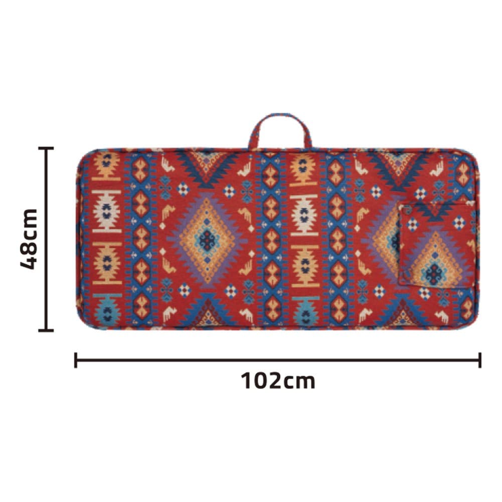 CMP, Ground travel chair, Floor chair, Red, Size L:102* W:48* H:10Cm