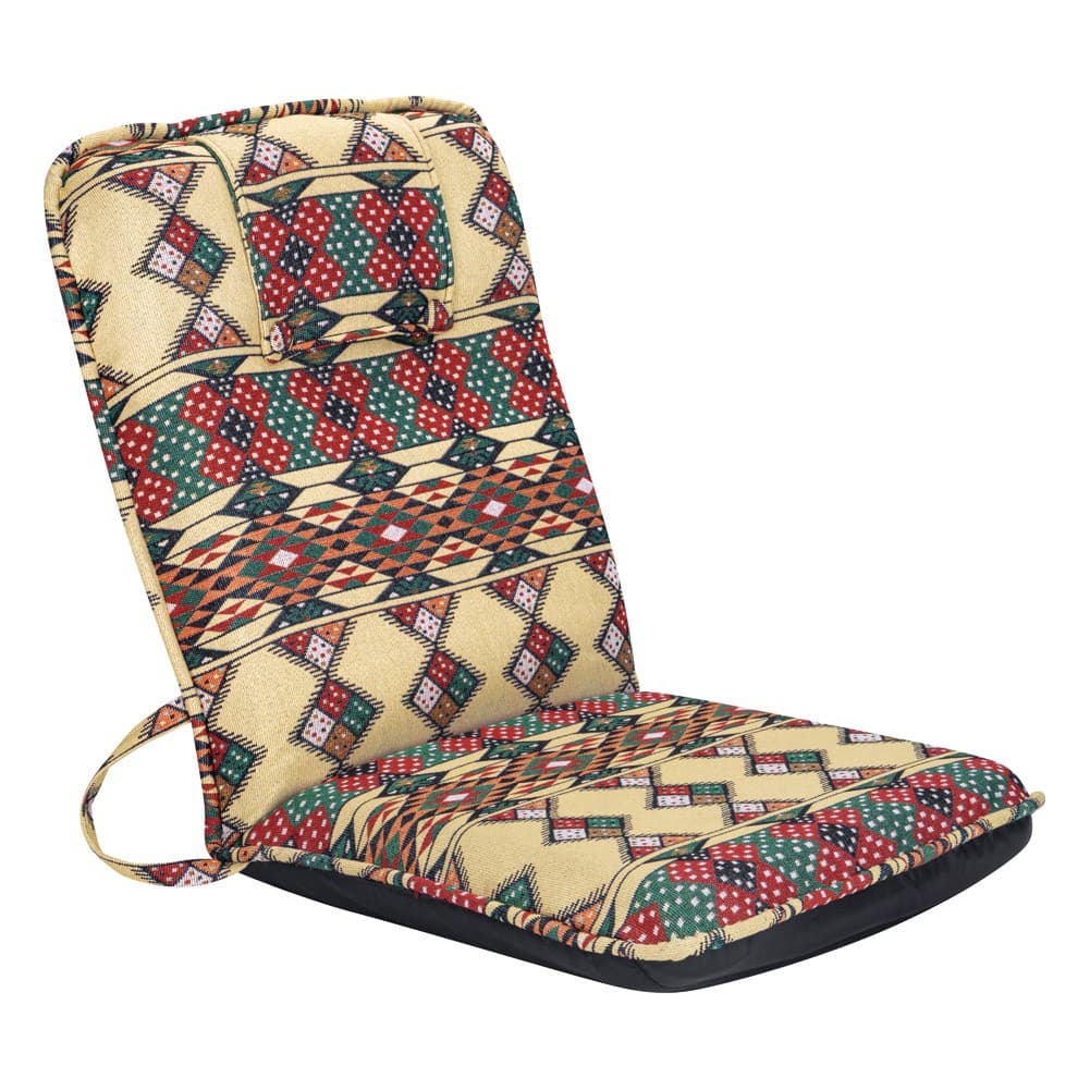 CMP, Ground travel chair, Floor chair, Beige, Size L:102* W:48* H:10Cm