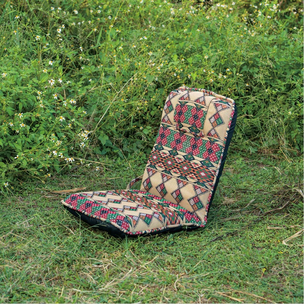 CMP, Ground travel chair, Floor chair, Beige, Size L:102* W:48* H:10Cm