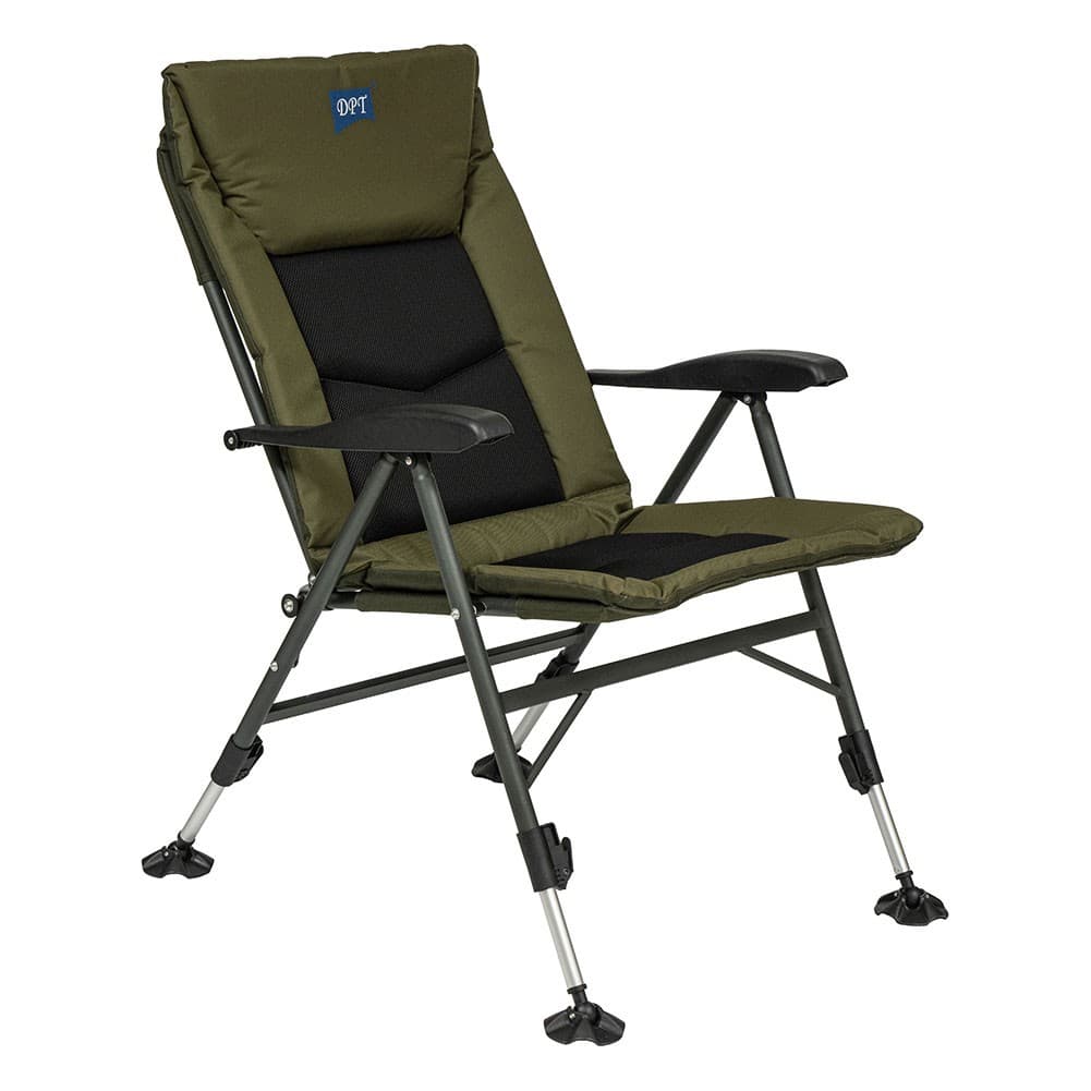 ALSANIDI, Fodable Trips Chair, Garden and Picnic Chair, Black*Green, Size 68* 68* 98 Cm