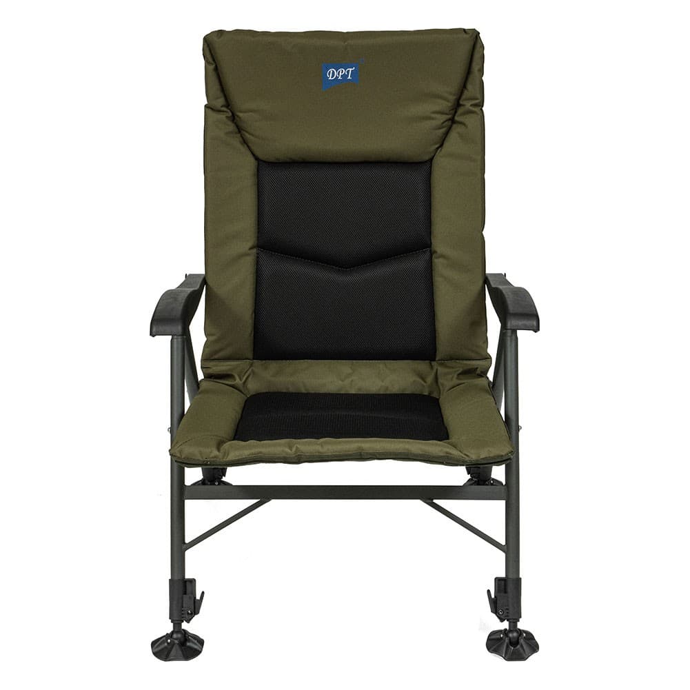 ALSANIDI, Fodable Trips Chair, Garden and Picnic Chair, Black*Green, Size 68* 68* 98 Cm