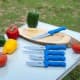 CMP, CMP Knife Set, Butcher set, Black, Size L:48.5*W:13.5*H:5.5 Cm