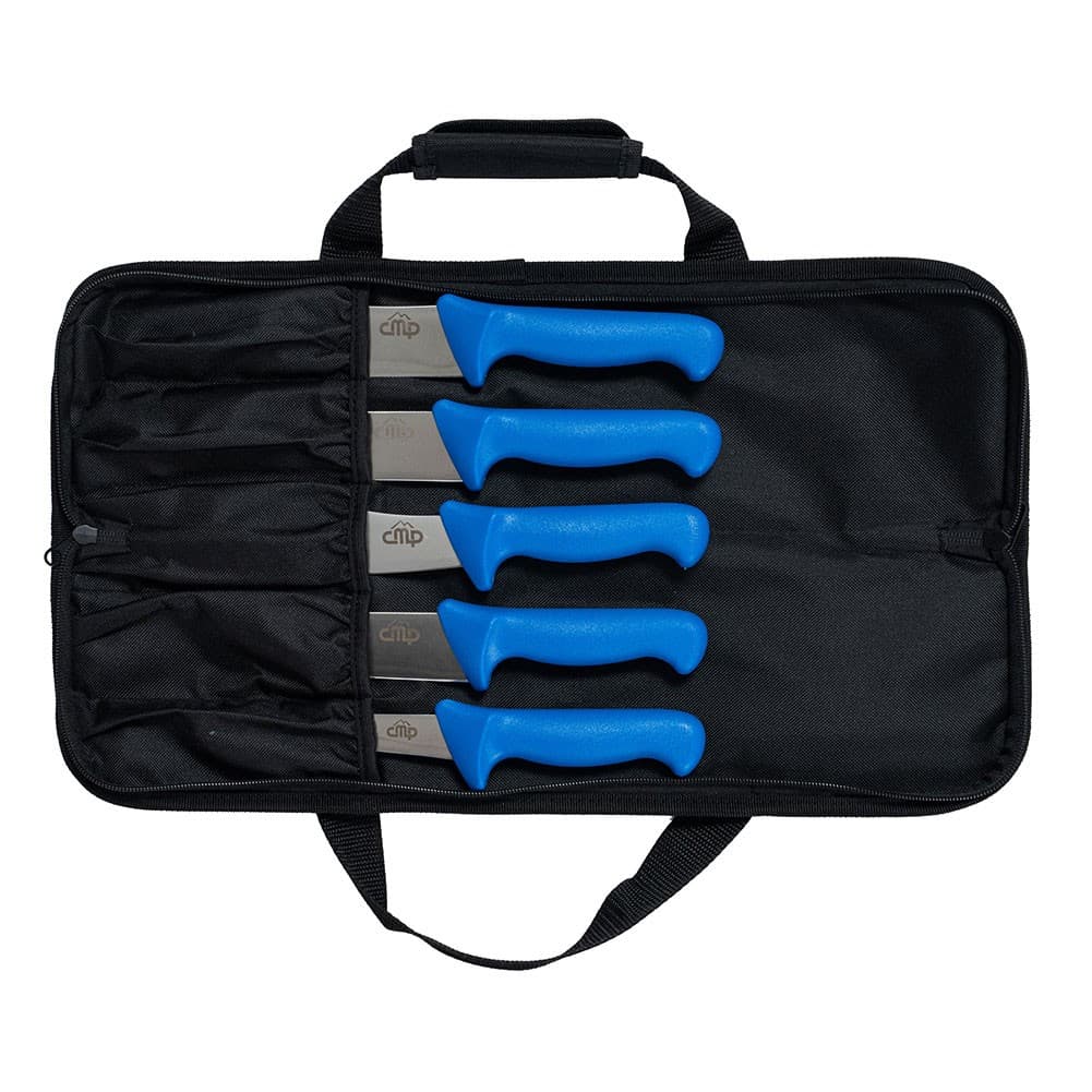CMP, CMP Knife Set, Butcher set, Black, Size L:48.5*W:13.5*H:5.5 Cm