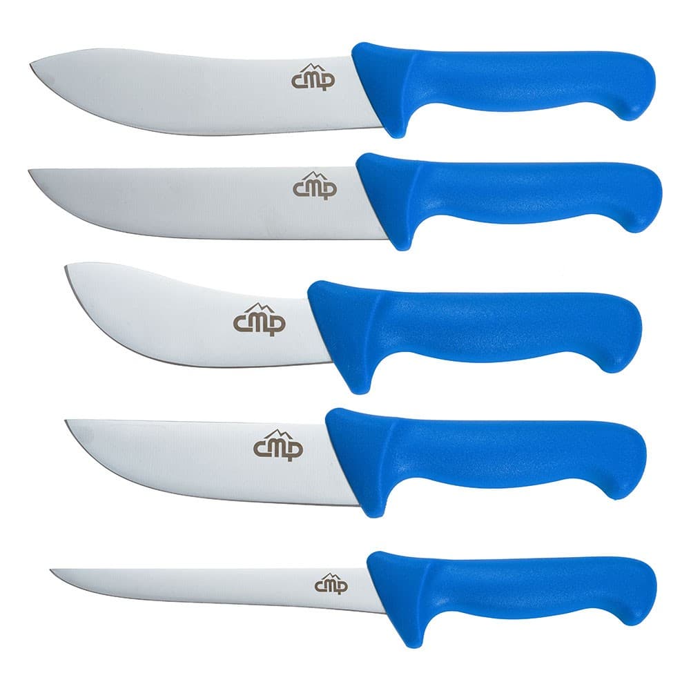 CMP, CMP Knife Set, Butcher set, Black, Size L:48.5*W:13.5*H:5.5 Cm