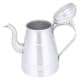 ALSANIDI, Aluminum milk pot or pitcher, Coffee pot, Silver, capacity 1.5 L