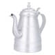 ALSANIDI, Aluminum milk pot or pitcher, Coffee pot, Silver, capacity 1.5 L