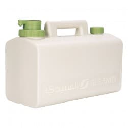 ALSANIDI, A gallon of water, Gallon with faucet, White, capacity 20 L