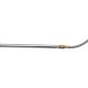 ALSANIDI, Charcoal and Firewood Torch, Silver, Size 62 Cm