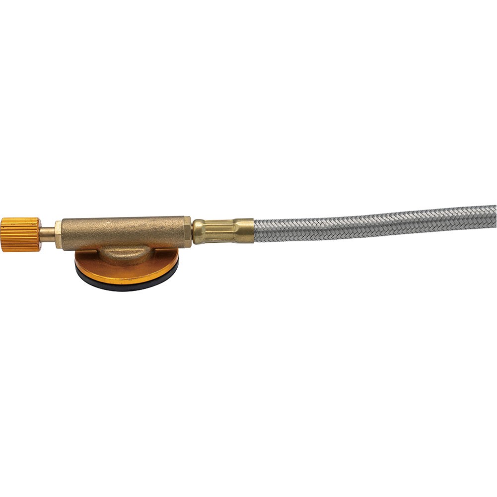 ALSANIDI, Charcoal and Firewood Torch, Silver, Size 62 Cm