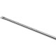 ALSANIDI, Charcoal and Firewood Torch, Silver, Size 50 Cm