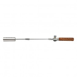 ALSANIDI, Charcoal and Firewood Torch, Chef cooking stove burners, Gray, Size L:58*W:7.8 Cm